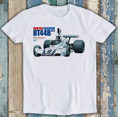 Martini Brabham BT44B 1975 Le Mans 24 Heures Racing Team Japanese T Shirt M1241 • $8.02