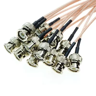 RG316 BNC Male To BNC Male Plug Connector Lot Crimp RF Coaxial Coax Jumper Cable • $85.49
