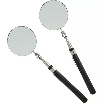 2pcs 75cm Long Telescoping Inspection Mirror  Mechanics Mirror Tool • $20.26