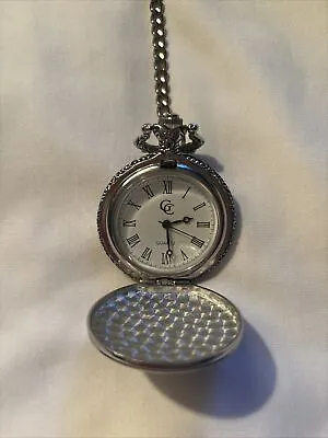 Gold Coast Quartz Pocket Watch Boat/Ship Front Design With Chain • $18.99