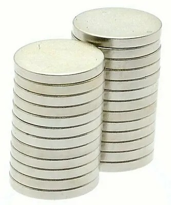 Super Strong Magnets ( 8mm X 1mm ) Powerful * 0.5Kg PULL* Thin Small Disc Magnet • £5.99