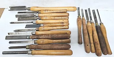 18 Carving Woodworking Chisels 2 Marples Free Shipping • $160