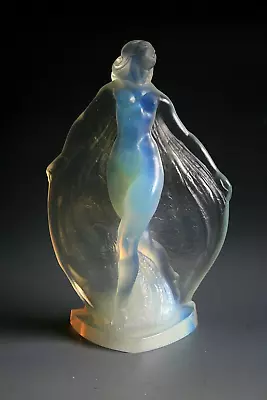 An Art Deco Sabino Opalescent Glass   Isadora Duncan   Figure • $1061.44