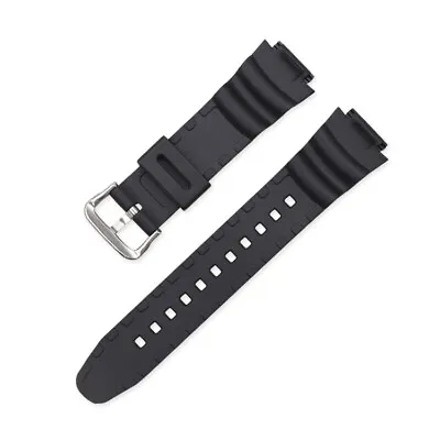 Rubber Watch Band 18mm Strap Wristband For CASIO AE-1000W/AQ-S810W/W-800H W-216H • $3.33