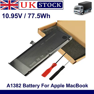 £30.99 • Buy Replacement A1382 Battery For MacBook Pro 15 A1286 Early 2011 Late 2011 Mid 2012
