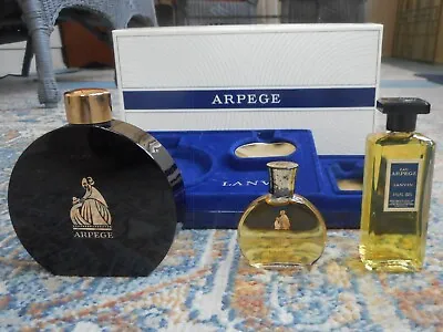 $85 • Buy Vintage Eau Arpege Lanvin Charles Of The Ritz Perfume Gift Set Unused