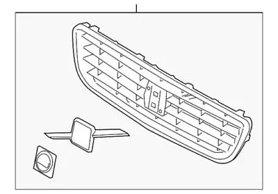 Genuine Volvo Upper Grille 30744914 • $321.70