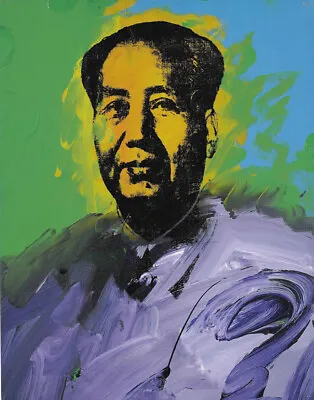 Andy Warhol Mao #3 Canvas Print 16 X 20 • $39.99