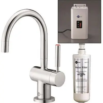 InSinkErator H3300 Kitchen Tap For Boiling Hot Water Chrome Finish + Neo Tank • £1550.86