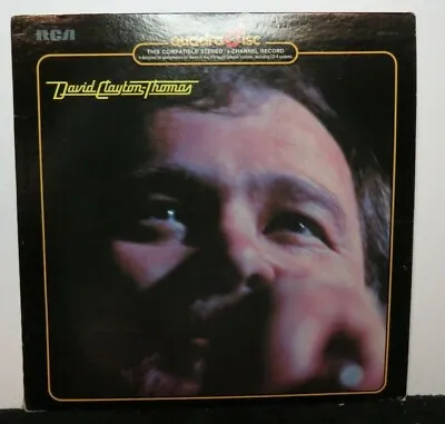 David Clayton Thomas (vg+) Quadradisc Apd1-1073 Lp Vinyl Record • $14.99