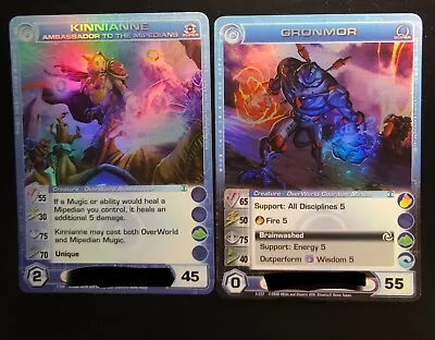 Chaotic Super Rare Gronmor And Kinnianne Cards • $15.77