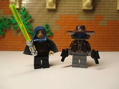 (G5/6) LEGO Star Wars 1x Sw0285 Cad Bane & Sw0379 Barriss Offee Minifigure 8098 • $83.11