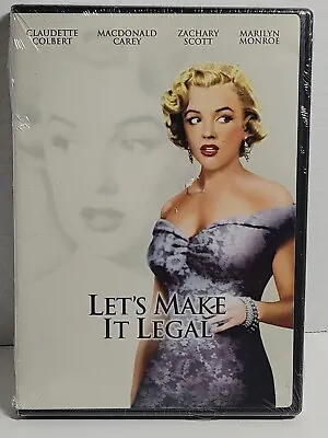 Lets Make It Legal - BRAND NEW (DVD 2004 Marilyn Monroe Diamond Collection) • $5.99