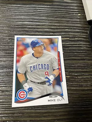 2014 Topps Series 2 Chicago Cubs Baseball Card #386 Mike Olt • $1.49