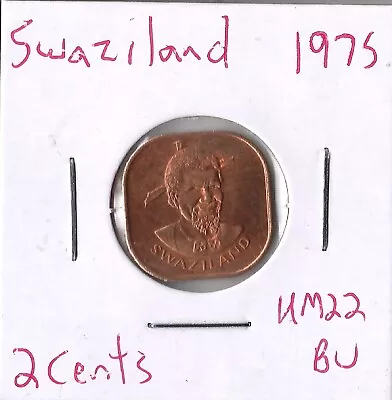 $0.99 • Buy Coin Swaziland 2 Cents 1975 KM22, Combined Shipping