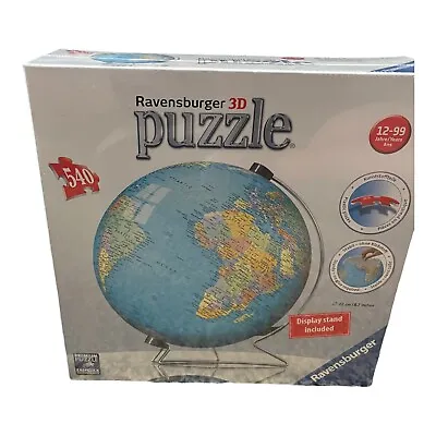 Ravensburger 3D Puzzleball Globe 540 Pieces Puzzle • $21.99