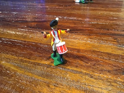 £8.50 • Buy 54mm Plastic Britains/helmet AWI British Infantry Drummer Conversion