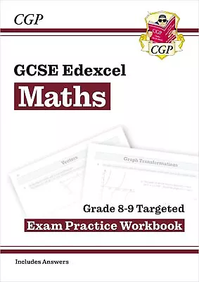 New GCSE Maths Edexcel Grade 8-9 Targeted Exam Practice Workbook (includes Answ • £8.85