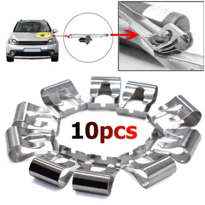 $7.59 • Buy 10X Windscreen Wiper Linkage Motor Rods Repair Clip Kit For Toyota Ford Chevy US