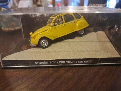 £4 • Buy JAMES BOND 007 Model Film Cars FOR YOUR EYES ONLY Citroen 2CV  Vintage Collectab
