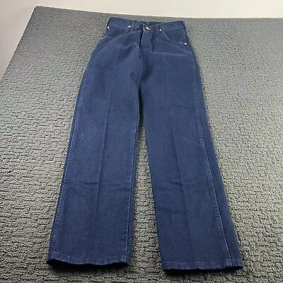 Vintage Wrangler Jeans Mens 28x32 Blue Pro Rodeo Cowboy Cut Denim 90s NEW • $29.99