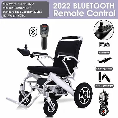 Folding Electric Wheelchair Lightweight Power Wheel Chair Mobility Aid MotorizMD • $749.99