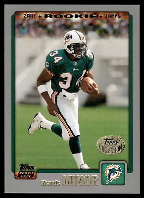 2001 Topps Collection #373 Travis Minor Rookie Miami Dolphins • $1.69
