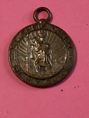 Vintage Saint Christopher Medal • $12.25