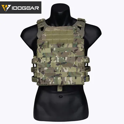 IDOGEAR Tactical Vest JPC 2.0 Jumper Plate Carrier MOLLE Airsoft Gear Hunting • $104.39