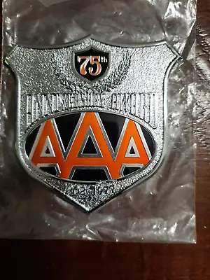 Vintage New AAA 75th Anniversary Award Car Badge 1902-1977 • $7.50