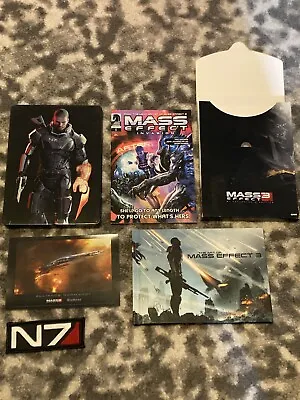Mass Effect 3 N7 Collector's Edition (Xbox 360 2012) Steelbook W/ Comic & Patch • $20