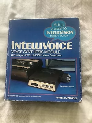 Intellivision  Voice Synthesis Module With B17 Bomber Game • £15