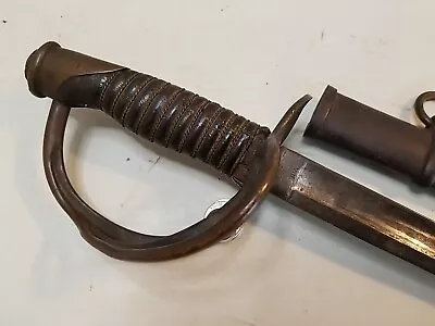 Civil War Model 1860 Cavalry Sword Saber W/Scabbard - Mansfield & Lamb • $599