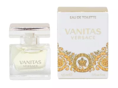 VERSACE VANITAS EDT 4.5ml .15fl Oz PERFUME MINI NEW IN BOX • $11.75