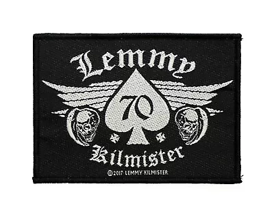 Motorhead Lemmy 70 Kilmister Woven Sew On Battle Jacket Patch - 091-15 • $6.50