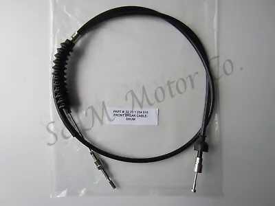 Bmw Front Drum Brake Cable R50/5 R60/5 R75/5 R60/6 From 1969-75 # 32731234515 • $29.95