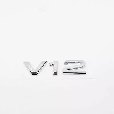 AUDI Q7 4L Front Fender  V12  Emblem 4L0853601A2ZZ NEW GENUINE • £46.06