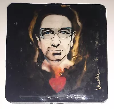 Bono Art Coaster Tile Sacred Heart Series • $19.99