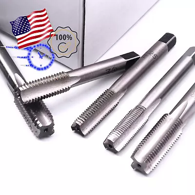 M1-M16 Industrial HSS Metric Taper Plug Tap Right Hand Thread Drill Bit Tool Set • $11.34