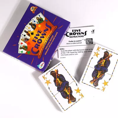 $16.14 • Buy Five Crowns Card Game 5 Suites Classic Original Party Family Rummy Style Play
