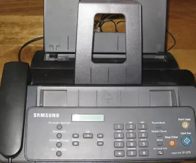 Samsung Sf 370 Laser Fax Machine • £24.99