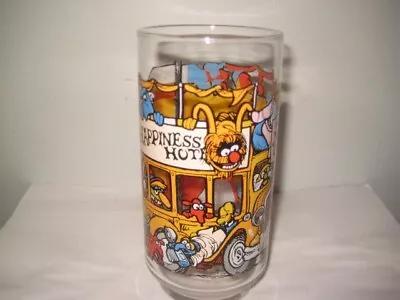 The Great Muppet Caper Happiness Hotel McDonalds Drinking Glass Tumbler 1981 • $9.95
