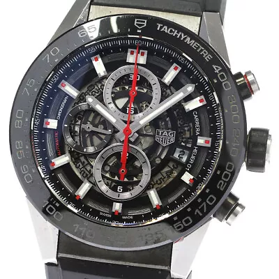 TAG HEUER Carrera CALIBRE Heuer 01 CAR2A1Z-0 Chronograph Automatic Men's_795086 • $2376.36