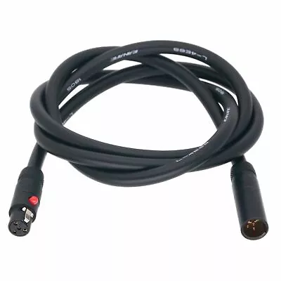 Mini-XLR TA5M 5-pin To TA4F 4-pin Audio Cable L-4E6S For Balanced Headphone MIC • $11.75