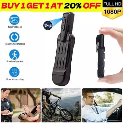 £11.51 • Buy 1080P HD Mini Pocket Pen Spy Camera Hidden Portable Body Video Recorder DVR Cam