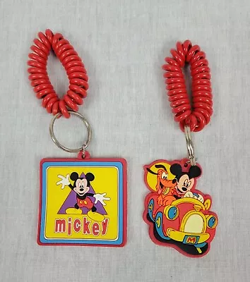 Disney Gang - Mickey Mouse & Goofy Keychain/Keyring Lot Of (2) • $10.95