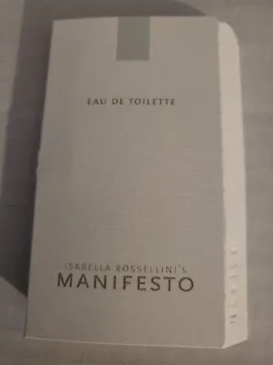 Miniature Perfume Bottle Sample Vial  Isabella Rossellini's Manifesto • $5