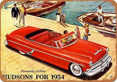 Metal Sign - 1954 Hudson Automobiles -- Vintage Look • $25.46