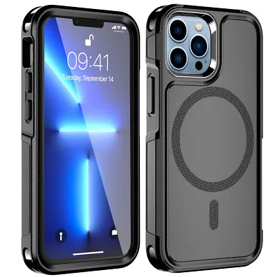 MagSafe Case Fr IPhone 13 Pro Max 15 Shockproof Heavy Duty Rugged Magnetic Cover • $12.99