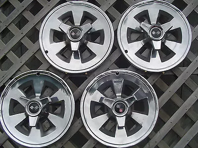 1965 65 Chevrolet Chevy Vette Corvette Hubcaps Wheel Covers Vintage Classic Rim • $822.88